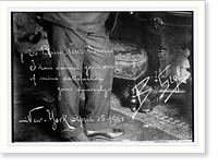 Historic Framed Print, To Bain I have found your work of mine satisfaction, Gigli,  17-7/8" x 21-7/8"