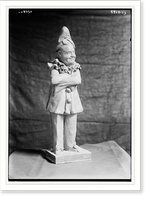 Historic Framed Print, Figure of Caruso - 2,  17-7/8" x 21-7/8"