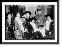 Historic Framed Print, Gen. G. Ono & family,  17-7/8" x 21-7/8"