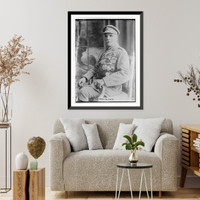 Historic Framed Print, Gen. Comes Da Costa,  17-7/8" x 21-7/8"