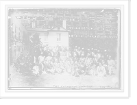 Historic Framed Print, Taft notification committee, seated on grass, Cincinnati, Ohio,  17-7/8" x 21-7/8"