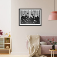 Historic Framed Print, Musical Art Quartet,  17-7/8" x 21-7/8"