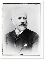 Tchaikowsky, Vintage Poster