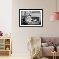 Historic Framed Print, Kline - 3,  17-7/8" x 21-7/8"