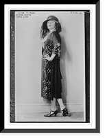 Lilyan Tashman (wearing beaded Canton crepe gown) Classic, Antique Wall Art