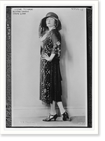 Lilyan Tashman (wearing beaded Canton crepe gown) Classic, Antique Wall Art