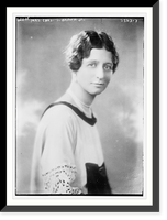 Historic Framed Print, Mrs. Chas. S. Brown Jr.,  17-7/8" x 21-7/8"