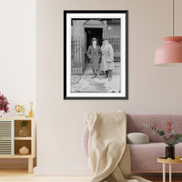 Historic Framed Print, Chamlee - 2,  17-7/8" x 21-7/8"