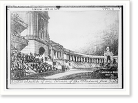 U. of Ill. . stadium plan - 2, Antique Print