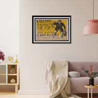 LOeuvre de Gustave Teacutery commencera le 3 novembre. Scipion Pegoulade ou Le Heacuteros malgreacute lui par G. de la Fouchardiegravere et Rodolphe Bringer, Vintage Wall Art