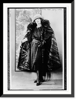 Historic Framed Print, Regina Quinn (fitch coat, Satin lined),  17-7/8" x 21-7/8"