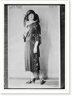 Lilyan Tashman (Models Canton Crepe Dress), Vintage Poster