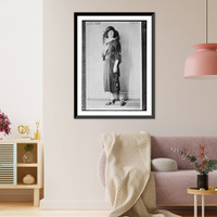 Lilyan Tashman (Models Canton Crepe Dress), Vintage Poster