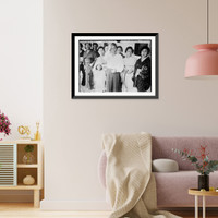 Historic Framed Print, Miss Fusai Ichikawa,  17-7/8" x 21-7/8"