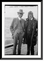 Historic Framed Print, J. Roach Straton, J. Frank Norris,  17-7/8" x 21-7/8"