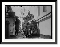 Historic Framed Print, F.M. Dearing and wife,  17-7/8" x 21-7/8"