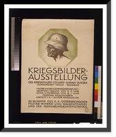Kriegsbilderausstellung. Eduard Adrian Dussek. - 2, Vintage Poster