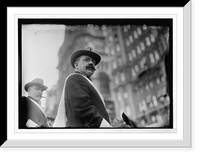 Historic Framed Print, Labor Day Parade, Arthur B. McStay, Grand Marshal, astride horse, New York - 2,  17-7/8" x 21-7/8"