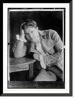 Historic Framed Print, McCormack in "Tosca",  17-7/8" x 21-7/8"