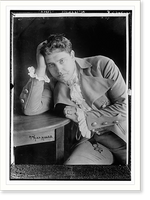 Historic Framed Print, McCormack in "Tosca",  17-7/8" x 21-7/8"