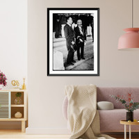 Historic Framed Print, Kentaro Arai and Rentaro Mizuno,  17-7/8" x 21-7/8"