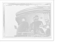 Historic Framed Print, Taft, Jacobsonm and Karger, speaking from train, Minnesota,  17-7/8" x 21-7/8"