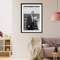 Historic Framed Print, John W. Glenister,  17-7/8" x 21-7/8"