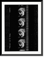 Historic Framed Print, Tykociner sp film of voice,  17-7/8" x 21-7/8"