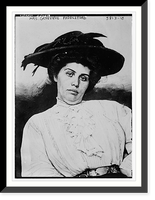 Historic Framed Print, Mrs. Genevieve Paddleford,  17-7/8" x 21-7/8"