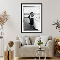 Historic Framed Print, Rosina Galli - 6,  17-7/8" x 21-7/8"