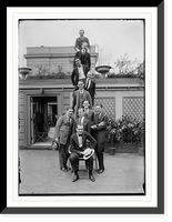 Historic Framed Print, Spechr Band - 3,  17-7/8" x 21-7/8"