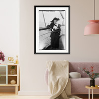 Historic Framed Print, Lotte Taushcer,  17-7/8" x 21-7/8"