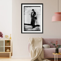 Historic Framed Print, Jeanne D'Orliac,  17-7/8" x 21-7/8"