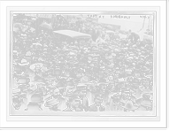 Historic Framed Print, Crowd for Taft at railroad station,  17-7/8" x 21-7/8"