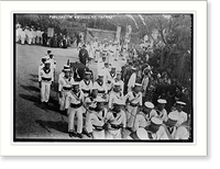 Funeral of officers of NITAKA, Antique Print