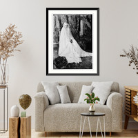 Historic Framed Print, Jeritza "Thais",  17-7/8" x 21-7/8"