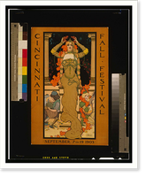Cincinnati fall festival September 7 to 19 1903, Antique Wall Art