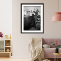 Historic Framed Print, Mardones - 14,  17-7/8" x 21-7/8"