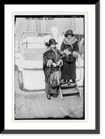 Mrs. E.D. Stair and Nancy Classic, Antique Print