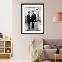 Gigli and Lt. Fitzgibbons, Antique Wall Art
