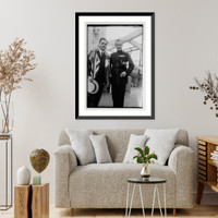 Gigli and Capt. of COLUMBO, Historic Print