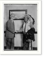 Historic Framed Print, Frank Wiggins, Chief Last Strike,  17-7/8" x 21-7/8"