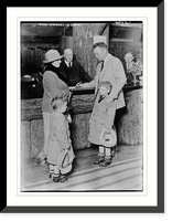 Historic Framed Print, Tom Gibbons and family,  17-7/8" x 21-7/8"