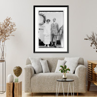 Mrs. Ada B. Hicks and Dr. C.H. Muncie, Historic Reproduction