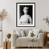 Historic Framed Print, Queen Mary - 5,  17-7/8" x 21-7/8"