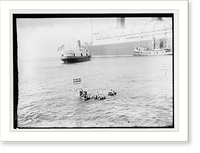 Historic Framed Print, Whiteman Submarine Band,  17-7/8" x 21-7/8"