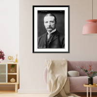 Historic Framed Print, Wm. Archer,  17-7/8" x 21-7/8"