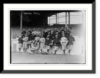 Historic Framed Print, Yankees, 4/4/13,  17-7/8" x 21-7/8"