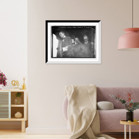 Historic Framed Print, L.S. Chandler, Munson Morris, E. Bailey, Jr., Hicksville,  17-7/8" x 21-7/8"