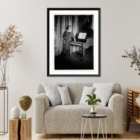 Historic Framed Print, Landowska,  17-7/8" x 21-7/8"